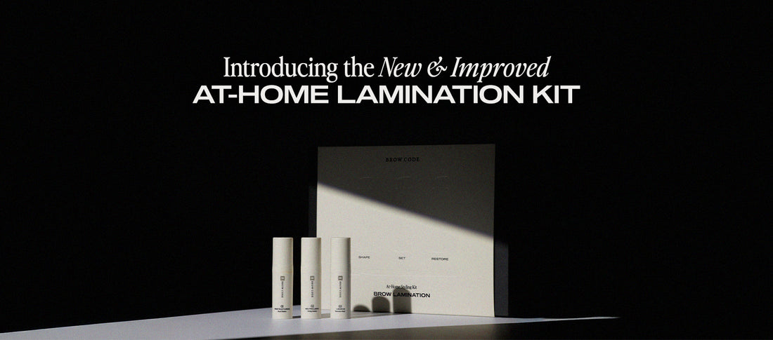 Meet Brow Code’s New & Improved At-Home Lamination Kit