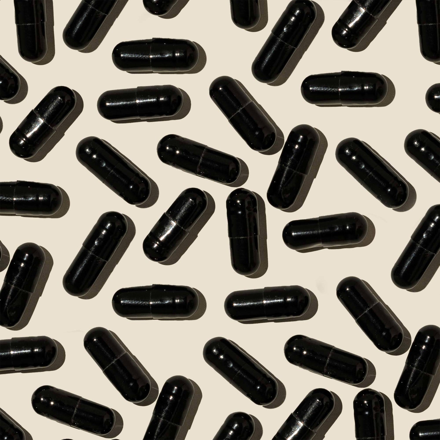 Stylised image of loose capsules